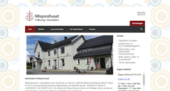 Desktop Screenshot of misjonshuset.info